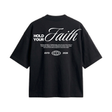Oversized Hold Your Faith Preta