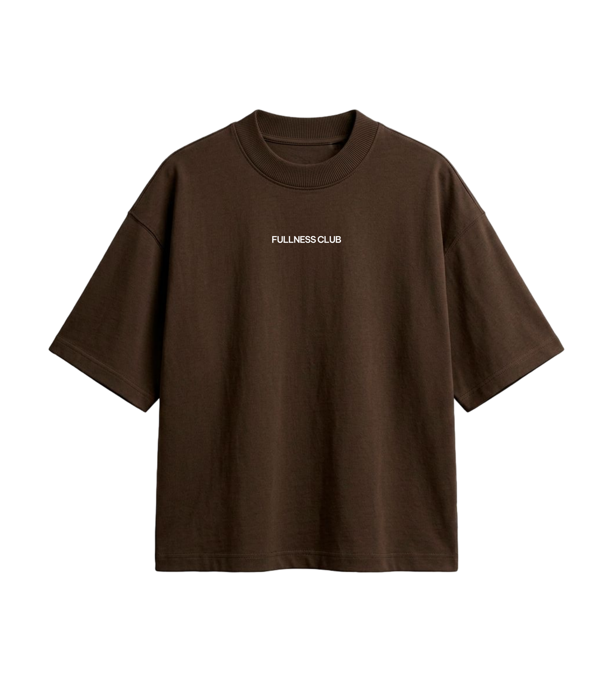 Oversized Hold Your Faith Marrom