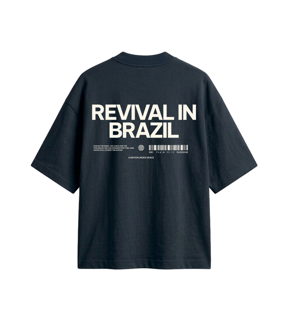 Oversized Revival In Brazil Azul